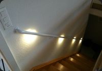 Beleuchtung mit Einzelleuchten in weiss 